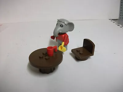 Buy Original Early Lego Fabuland Elephant Figure And Picnic Table Set G/c • 7.99£