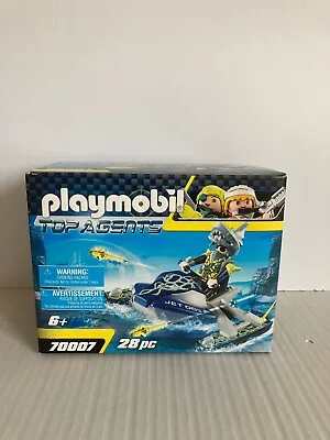 Buy Playmobil 70007 Top Agents Team S.h.a.r.k Rocket Rafter • 19.99£