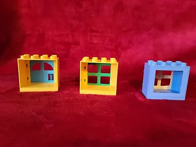 Buy Lego Duplo Spares Windows And Door Bundle 3 Items • 7£