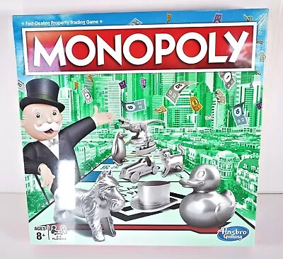 Buy Hasbro Standard Original Monopoly Property Dealing Trading Board Game New Sealed • 16.99£