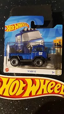 Buy Hot Wheels - '57 Jeep FC, Met. Blue, Short Card.  Lot's More NEW Jeep's Listed!! • 3.39£