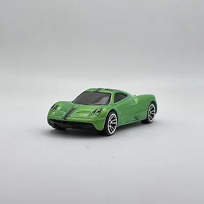 Buy Hot Wheels Pagani Huayra Metalflake Green 2014 1:64 Diecast Car • 3.49£