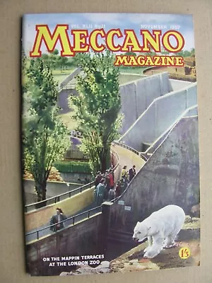 Buy 1957 MECCANO MAGAZINE Nov London Zoo, Jodrell Bank, Sycamore Canyon Atlas ICBM • 8£