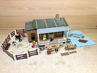 Buy Playmobil Ranch Farm House Set 3769 Figures Vintage 1980s Toys Playset • 74.99£
