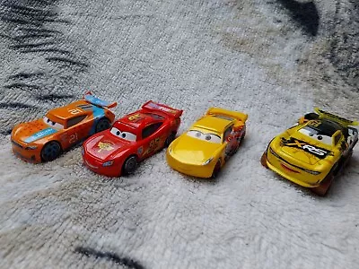 Buy 4 Mattel Disney Pixar Cars Diecast Race Cars • 12.95£