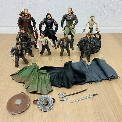 Buy ToyBiz Lord Of The Rings Action Figures Toys Bundle Frodo, Gollum & Haldir • 19.95£