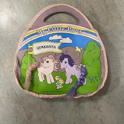 Buy My Little Pony “Gymkhana” Bag 1985 RARE Collectible Hasbro Industries • 24£