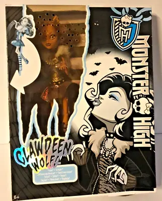 Buy NEW Mattel Monster High Doll  Clawdeen Wolf  YO421 NEW & ORIGINAL PACKAGING • 76.94£