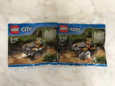 Buy LEGO City Quad Bike X 2 Polybags 6176919 Stocking Filler NEW Lego Sealed • 9.90£
