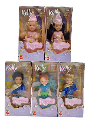 Buy 5x Mattel Barbie As Rapunzel Shelly & Friends Doll / Lot Of 5 Kelly Dolls • 145.59£