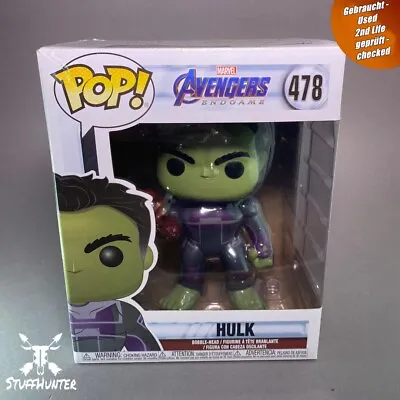 Buy FUNKO POP! Marvel Avengers HULK # 478 (6-Inch) 2nd Life - IDB18 • 14.62£