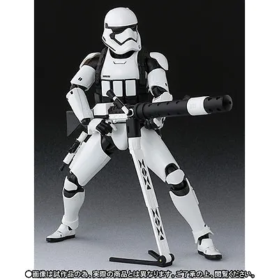 Buy Bandai S.H.Figuarts Star Wars First Order Stormtrooper (Heavy Gunner) Japan Ver. • 295£
