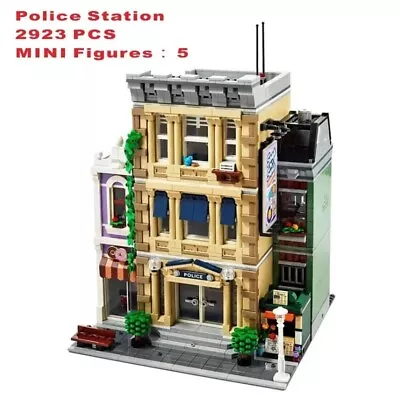 Buy 2923 Pcs Building Blocks Unbranded 10278 Police Station • 142£