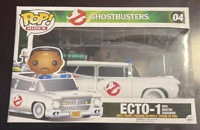 Buy Ecto-1 With Winston Zeddemore Funko Pop Figure 04 Ghostbusters Movies Rides • 100£