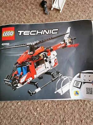 Buy LEGO TECHNIC: Rescue Helicopter (42092) • 10£