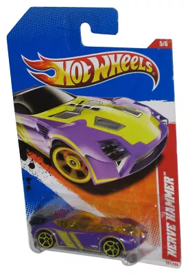 Buy Hot Wheels Thrill Racers Highway 5/6 (2010) Purple Nerve Hammer Toy Car 191/244 • 11.95£