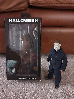 Buy Neca Halloween Michael Myers Retro Cloth 8″ MEGO Style Figure BOXED • 40£