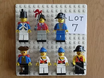 Buy Lego, Lot 7, 7x Lego Pirates Minifigures, Job Lot . • 0.99£