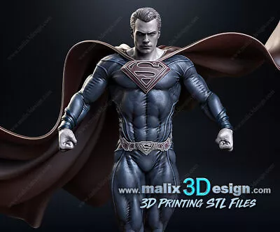 Buy Superman Man Of Steel DC Universe Unpainted Figure • 45£