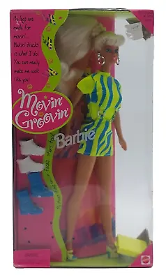 Buy 1997 Movin Groovin Barbie Doll / Run With Me / Mattel 17714, NrfB • 77.95£