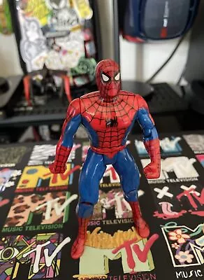 Buy Vintage Marvel SpiderMan Figure TOYBIZ 1994 • 11£