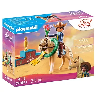 Buy Playmobil 70697 - Spirit: Untamed Rodeo Pru Figure Playset • 9.74£