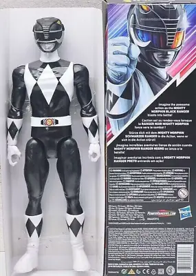 Buy Hasbro Power Rangers Mighty Morphin BLACK Ranger Action Figure (NEW BOXED) • 12.99£