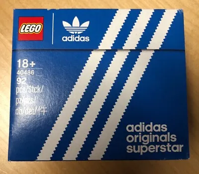 Buy LEGO 40486 Mini Adidas Originals Superstar - BNISB New Sealed. Small Crease • 25.95£