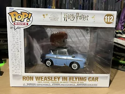 Buy Funko POP! Rides Harry Potter Chamber Of Secrets 20th Ron Weasley With Car  • 14.99£