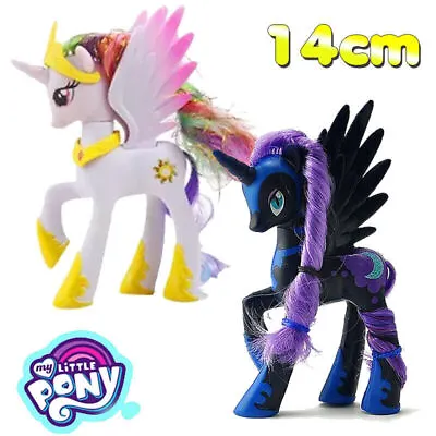 Buy 14cm Princess Luna Nightmare Night My Little Pony Cartoon Figure PVC Toys Horses • 5.80£