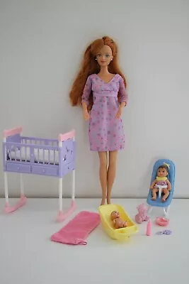 Buy Barbie Midge Happy Family Nursery Baby Child Family Of Happiness Doll • 59.10£