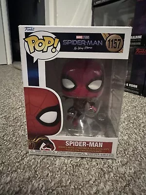 Buy Funko Pop Marvel | Spiderman No Way Home | Spider-Man (Finale Suit) #1157 • 11£
