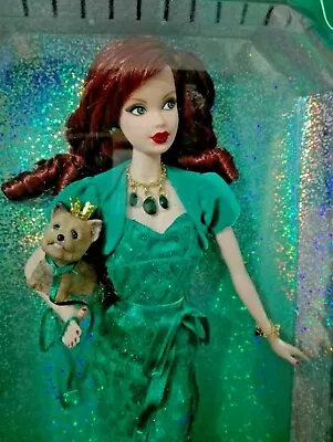 Buy BARBIE BIRTHSTONE BEAUTIES EMERALD NRFB PINK LABEL Model Muse Mattel Collection • 144.25£