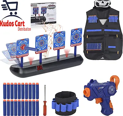 Buy Nerf Target,Electronic Digital Target For Nerf Guns Funny Gifts ​Toys For 5-10 Y • 42.99£