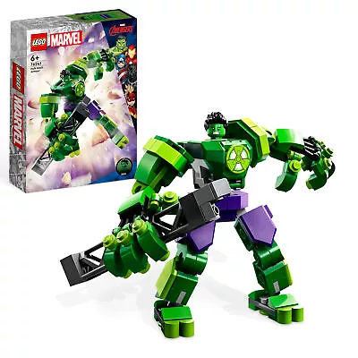 Buy LEGO Marvel: Hulk Mech Armour (76241) • 6.99£