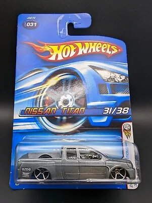 Buy Hot Wheels #031 Nissan Titan Pickup Truck Silver 2006 First Editions Vintage L36 • 6.95£