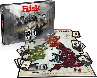 Buy Risk Peaky Blinders Strategy Board Game Of Strategic Conquest New Gift Age 18+ • 31.99£