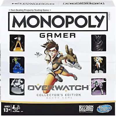 Buy Monopoly Gamer Overwatch Collector's Edition Family Board Game (French Edition) • 22.99£