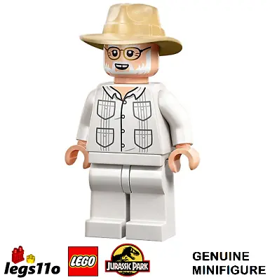 Buy LEGO Jurassic Park - John Hammond Minifigure JW103 NEW 2023 Set 76960 • 13.97£