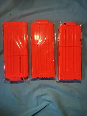 Buy 12 Dart Magazine Clip Clips For Nerf Guns 3 Pack Ammo Toy Toys Gun Kids Fun • 5£