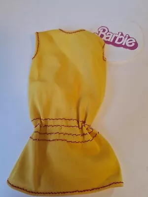 Buy Barbie Mattel Fashion Play Dress 1983 #7193 Yellow Outfit  • 5.15£