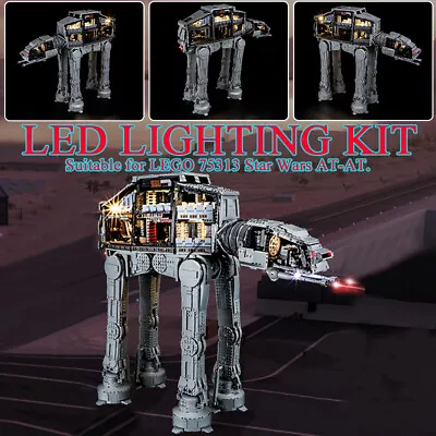 Buy LED Light Set For LEGOs AT-AT 75313 With Battery Box • 33.23£
