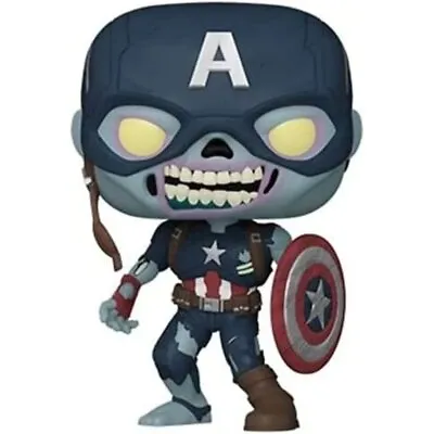 Buy Funko POP!: What If? Zombie Captain America • 11.14£