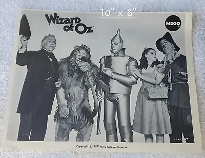 Buy Vtg 1971 MEGO Wizard Of Oz Photo Insert Paper From The Original Set Of Figures  • 46.19£