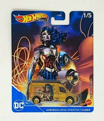 Buy Hot Wheels Premium Dc Comics Wonder Woman #1/5 Mercedes-benz Sprinter Tourer • 27.36£
