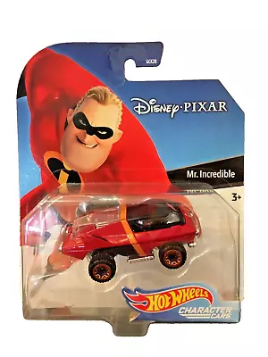 Buy Hot Wheels Character Car Disney Pixar- MR INCREDIBLE Diecast **BN** • 8.99£