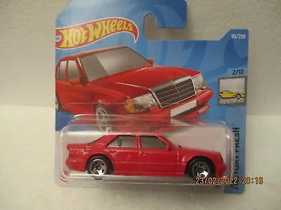 Buy HOT WHEELS 2022 086/250 MERCEDES BENZ 500E NEW ON CARD Red Version • 3.48£