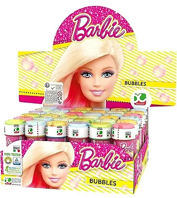 Buy Barbie Bubble Tubs Party Fillers, Party Bag - X10 Tubs - New - FREE P&P • 19.99£