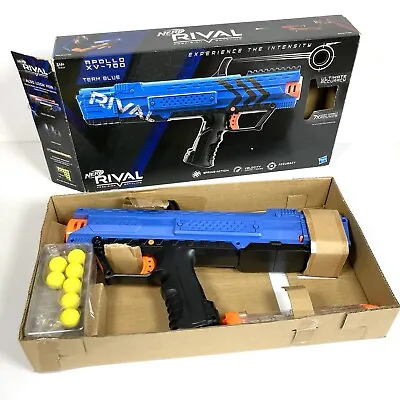 Buy Nerf Rival Apollo XV-700 Team Blue Spring Action Blaster Ages 14+ UNUSED • 14.99£