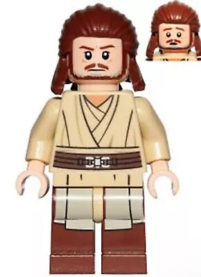 Buy | Lego Star Wars Minifigure - Qui Gon Jinn Jedi Master | • 14.99£